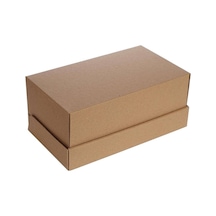 Baskısız Hamburger Kutusu 24 x 14 x 10 CM  500 Adet