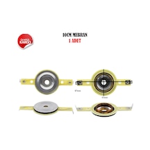 Oto Dome Tweeter Mebranı 1 Adet 10Cm Uyumlu Tamir Kit