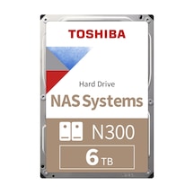 Toshiba N300 HDWG460UZSVA 3.5" 6 TB 7200 RPM SATA 3 NAS HDD