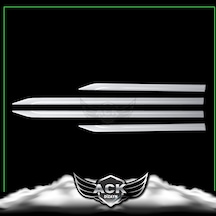 Opel Grandland X Krom Yan Kapı Çıtası 2016 Sonrası P. Çelik