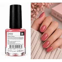 Roseva Flawless Nail Polish 36 Pembe Oje 12 Ml