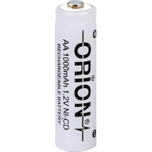 Orion 1000 mAh 1.2 V AA Ni-CD Industrial Şarj Edilebilir Kalem Pil