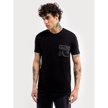 LOFT Regular Fit Erkek Tshirt K.kol Lf2035410 Q1.v1 Siyah