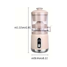 Fastbuy Sinuoshop Bej Usb Şarjlı Kablosuz Meyve Sıkacağı, Ayrılabilir Kapak, Ev Kullanımı İçin Bej