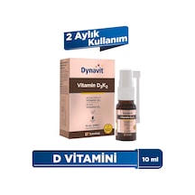 Dynavit Vitamin D3k2 10 Ml Sprey 1000ıu D3 & 20mcg K2 Vitamini - Kas & Kemik & Bağışıklık
