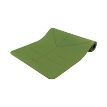 Gymo Ultragrip Hizalamalı 6mm Tpe Yoga Matı Pilates Minderi Yeşil Yeşil