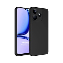 Realme C61 Kılıf First Silikon - Siyah 0.2M-Çok Renkli
