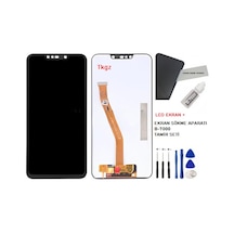 Tkgz Mate 20 Lite Uyumlu Lcd Ekran Dokunmatik Servis + B-7000 + Tamir Seti Çok Renkli