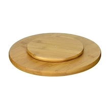 International 8301 Bambu Ahşap 25,4 Cm Mutfak Döner Tablası Açık Ahşap
