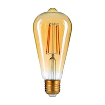 Armut Tipi Ampül Flemanlı Tasarruflu St64 4w Led Rustik Dekoratif