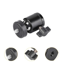 360 Derece Ayarlanabilir Metal 3/8 Tripod Monopod Işık Standı