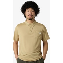 The North Face New Tanken Erkek Polo T-shirt Nf0a8crulk51 Bej