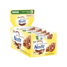 Nestle Nesfit Sütlü Çikolatalı Ve Muzlu Tam Tahıllı Bar 23,5 Gr 16 Adet-145