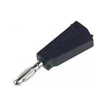 Mr-238d 4mm Üçgen Banan Jak Siyah Siyah