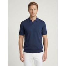Xint Lacivert Doğal Dökümlü Regular Fit Kazak 801888