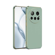 Mi 15 Ultra Kılıf Volet Silikon - Açık Yeşil Bz8683140902209