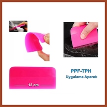 Bezos Ppf/tph Silikon Çekçek Ragle Cam Filmi Çekme Uygulama Aparatı Pembe 12x7.5cm Pro
