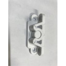 - 5 Adet Plastik Pvc Sineklik Kapı Çıtçıt Tutucu Beyaz Plastik