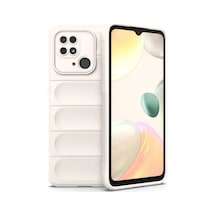 Redmi 10c Kılıf Optimum Silikon - Krem İtdark38482
