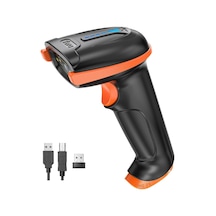 Tera 5100 Kablosuz Barkod Okuyucu - 1d Ve 2d Qr Kod Okuyucu, 2.4ghz Kablosuz Ve Usb Kablolu, 2000mah Pil Göstergeli, Er