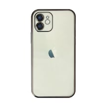 Apple iPhone Uyumlu  11 Uyumlu Kılıf Lensli Silikon - Siyah