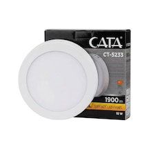 Ct-5233 Led Panel 18w Sıva Üstü 6400k