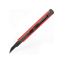 Workpro Wp212020 9 Mm Alüminyum Kasa Cep Askılı Maket Bıçağı, Kırmızı