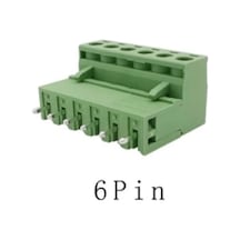 6 Pin 5.08mm Geçmeli 90c Takım Klemens