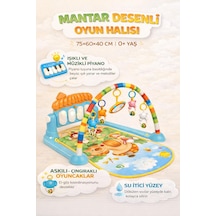 Kutulu Piyanolu Mantar Oyun Halısı