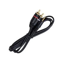 Powermaster Pm-4283 2 Rca 3.5 Mm Stereo 1.5 Metre Kablo