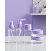 5'li Şeffaf Kozmetik Şişe Seti 30 Ml