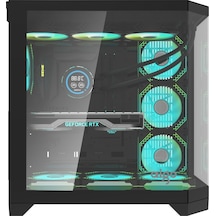 Aigo Darkflash Ft418 Pro At-750w 80+ Bronze Usb3.0 4 12cm Fan Siyah Atx Oyuncu Kasası