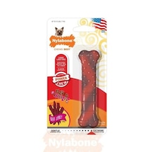 Nylabone Beef Jerky Aromalı Kauçuk Sert Kemik Köpek Oyuncağı Xs