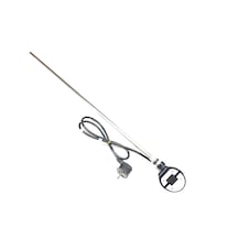 Sern 1000w Siyah Renk Yuvarlak Dijital Hp015 Model Havlupan Isıtıcı Rezistans 230v L:720mm 1/2'' Yarım Parmak