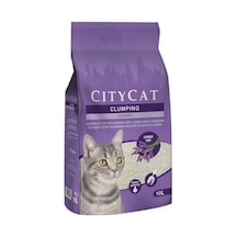 City Cat Lavanta Kokulu İnce Topaklaşan Bentonit Kedi Kumu 10 L