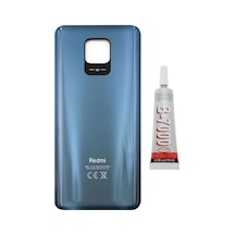 Redmi Note 9s - Note 9 Pro Arka Pil Kapağı Yapıştırıcı  Siyah