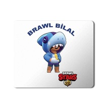 Brawl Stars Leon Kişiye Özel Baskılı Mouse Pad Mousepad Baskılı Mousepad Mouse Pad