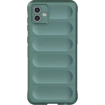 Samsung Galaxy A05 Kılıf Optimum Silikon - Koyu Yeşil