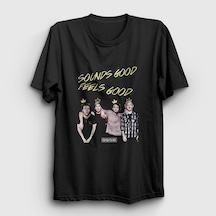 Presmono Unisex Band 5 Seconds Of Summer T-shirt Siyah