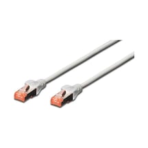 Dıgıtus Dk-1644-010 Digitus Cat.6 Patch Kablo, S-ftp, Halogenfree, Awg 27/7, 1 Metre, Gri Renk