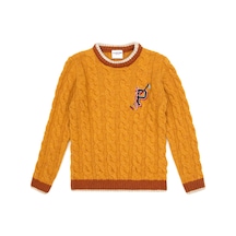 U.S. Polo Assn. Erkek Çocuk Petrol Kazak /triko 50315587-vr151 Oıl