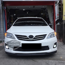 Toyota Corolla Uyumlu E140 2006-2012 Uyumlu Üniversal Astra H Lip Esnek Ön Lip 2 Parça Tampon Altı Dil Karlık Ön Ek 00 Şüscaroto Aksesuar