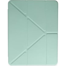 Newface Apple İpad Pro 12.9 2021 Kılıf Kalemlikli Mars Tablet Kılıfı - Açık Yeşil