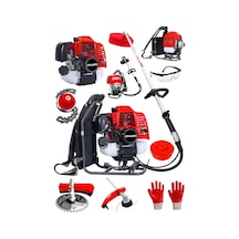 Dragro Gt9004 20 Hp Kırmızı Sırt Tipi Benzinli Motorlu Ot Çalı Tırpanı Çim Biçme  Makinesi Tirpan