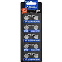 Orion Ag10 Lr54 189a Lr1130 1.5v Alkalin Pil 10'lu Paket