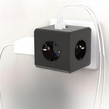 Isıya Dayanıklı Termal Akım Korumalı Ve Çocuk Korumalı 3 Priz Girişli 3 Usb Girişli Küp Priz 5250 Diğer