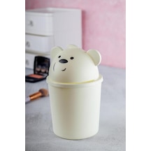 Bears Mini Masaüstü Çöp Kutusu 1 Lt