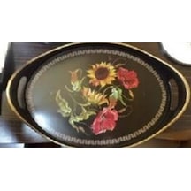 Oval Hira Desenli Sunum Tepsisi Royaleks-isr-5723
