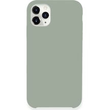 Ilkeshop Newface Apple iPhone Uyumlu 11 Pro Max Kılıf Lansman Legant Silikon - Açık Gri