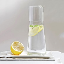 Teltree Dayanıklı Borosilikat Cam Su Sürahisi - Modern Ve Şık Tasarım Beyaz